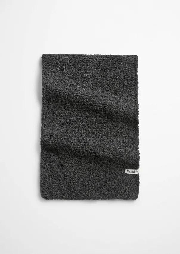 Шарф из смесовой буклированной пряжи Marc o'Polo - фото 1