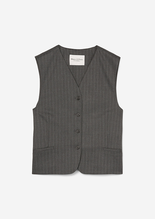 Жилет из смесовой шерсти