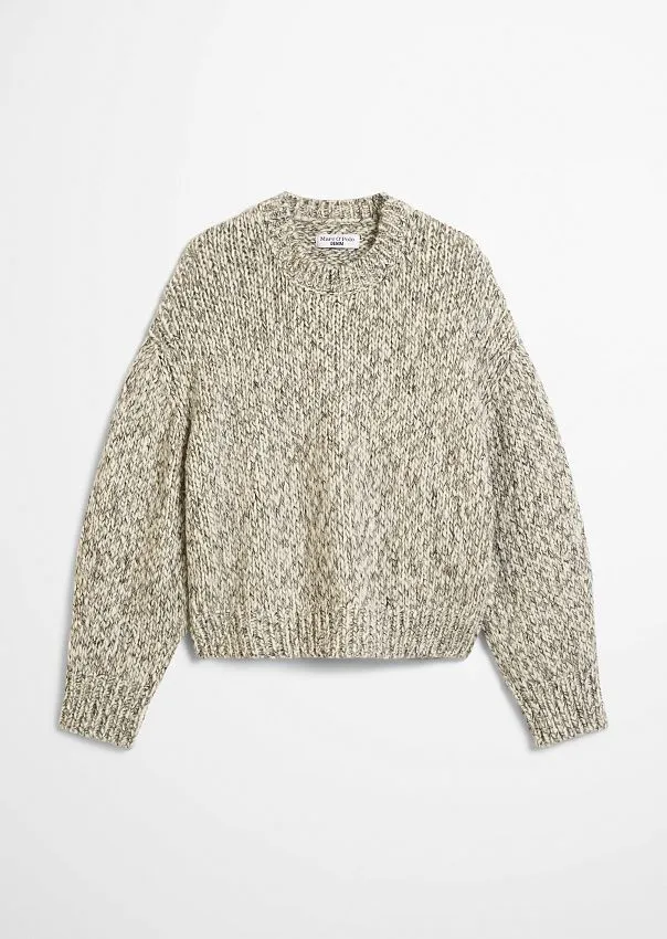 Свитер крупной вязки с добавлением шерсти альпаки Marc o'Polo - фото 6