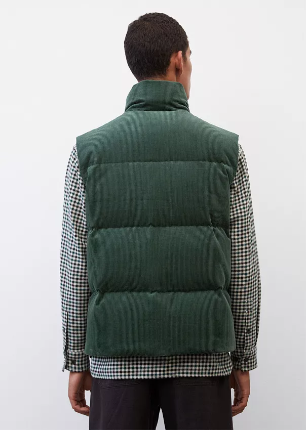 Вельветовый жилет с пуховым утеплителем Marc o'Polo - фото 2