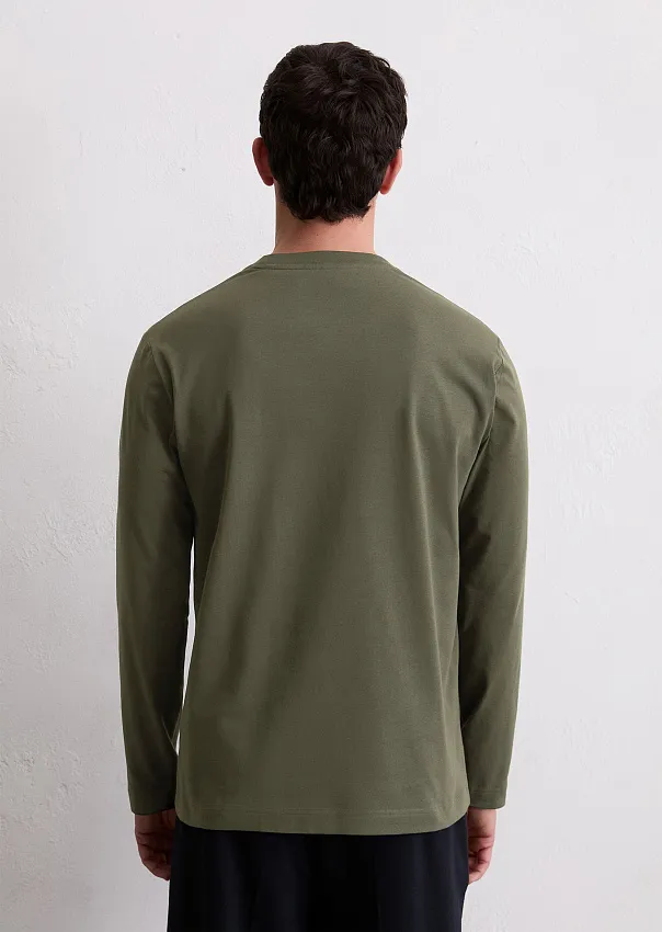 Лонгслив из органического хлопка Marc o'Polo - фото 2