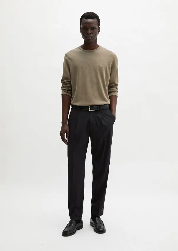 Брюки из тонкой шерсти