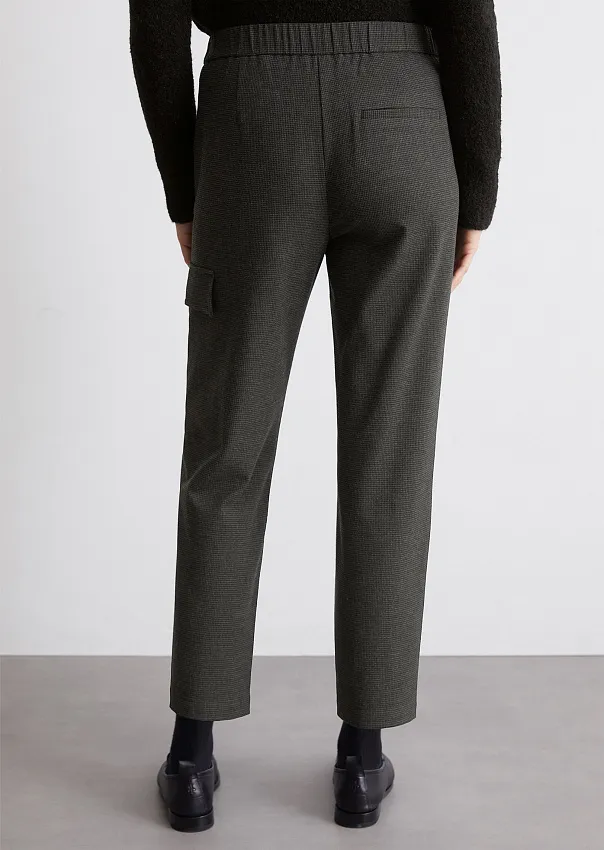 Фланелевые брюки карго