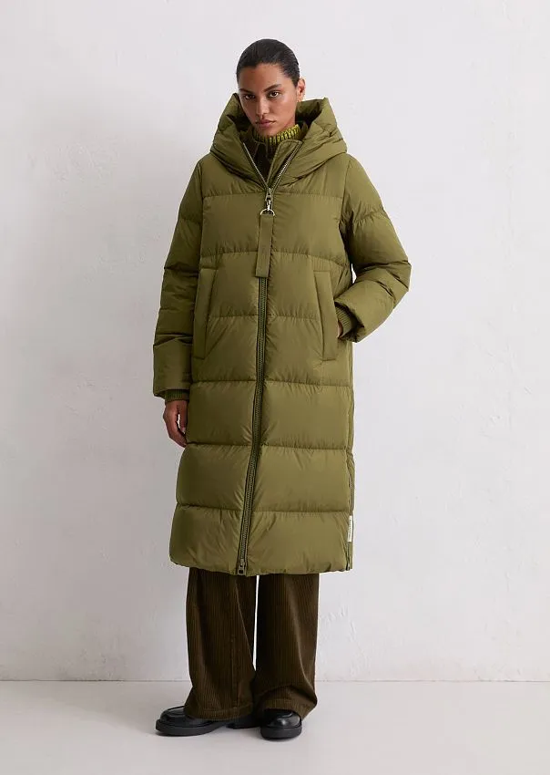 Пуховик с фиксированным капюшоном Marc o'Polo - фото 3