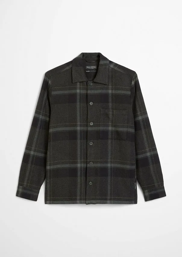 Фланелевая верхняя рубашка из органического хлопка Marc o'Polo - фото 6
