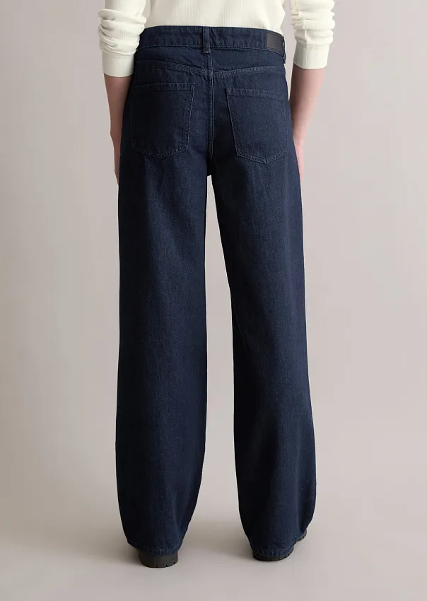 Джинсы широкие