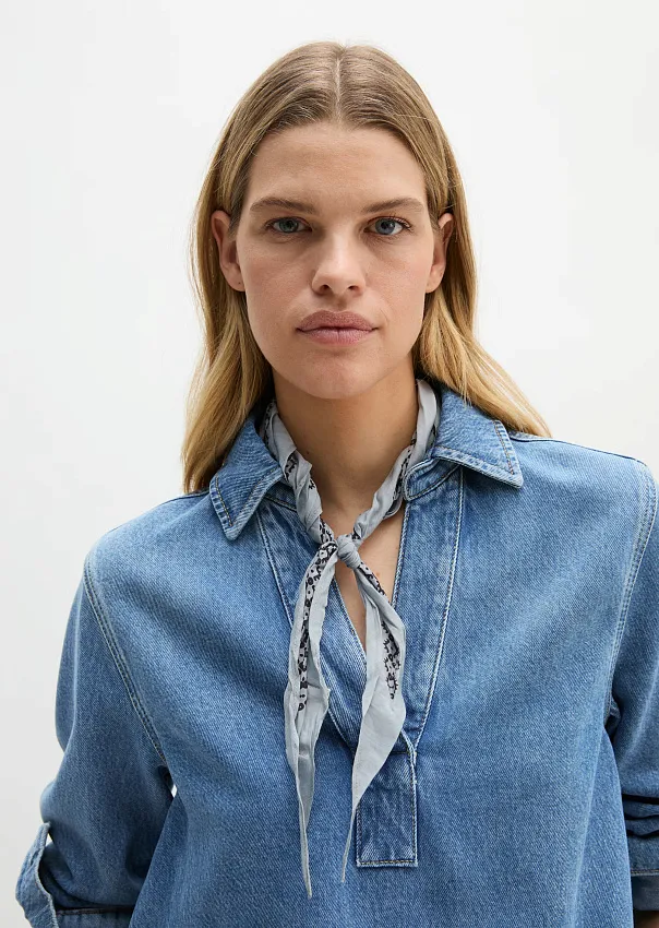 Платок из модала и хлопка