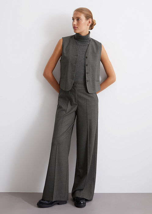 Жилет из смесовой шерсти