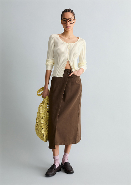 Кардиган из смесовой вискозы