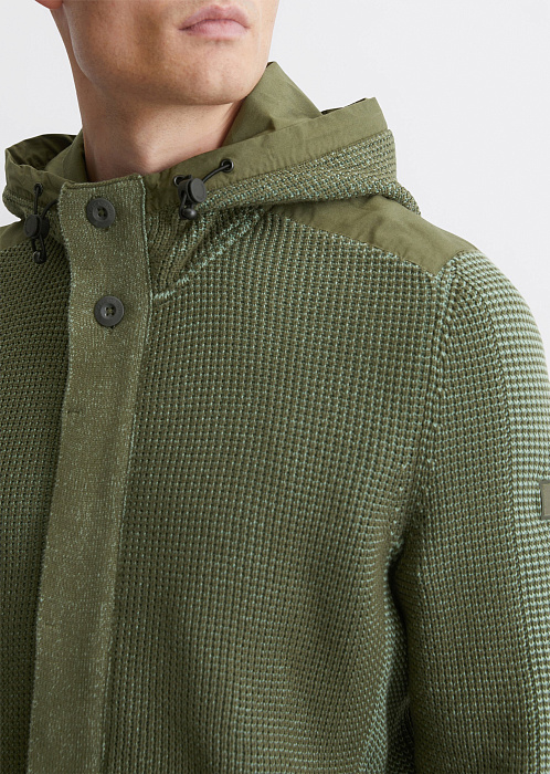 Кардиган с капюшоном