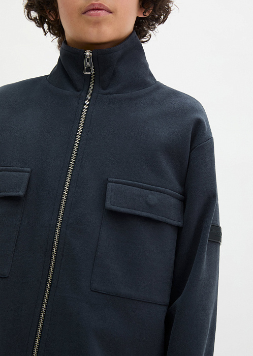 Куртка трикотажная из органического хлопка