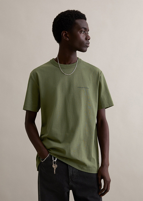 Футболка из плотного хлопкового джерси