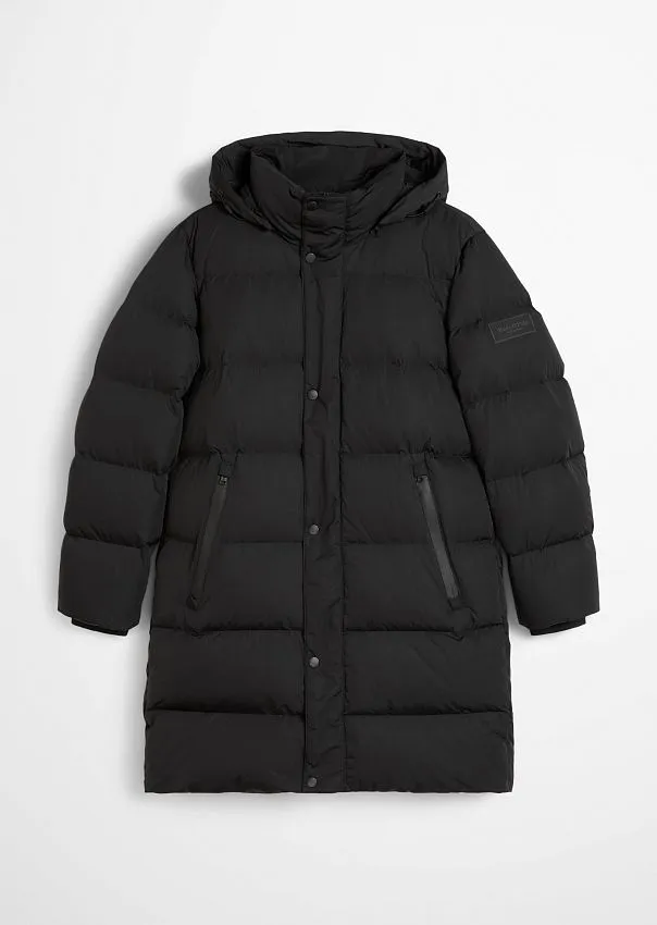 Длинный пуховик со съемным капюшоном и внутренними лямками  Marc o'Polo - фото 6