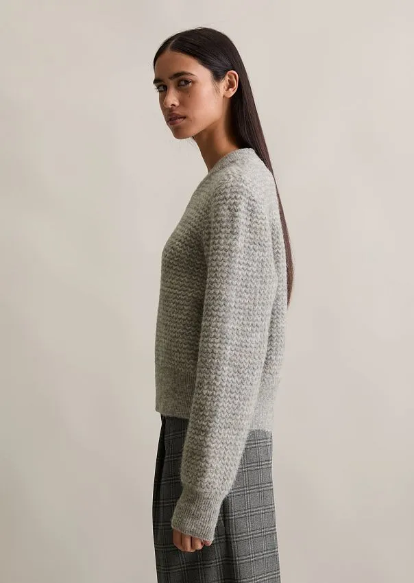 Кардиган на молнии из смесовой шерсти Marc o'Polo - фото 5