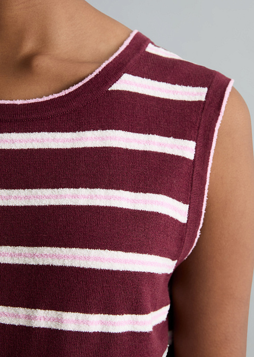 Жилет из хлопка и модала
