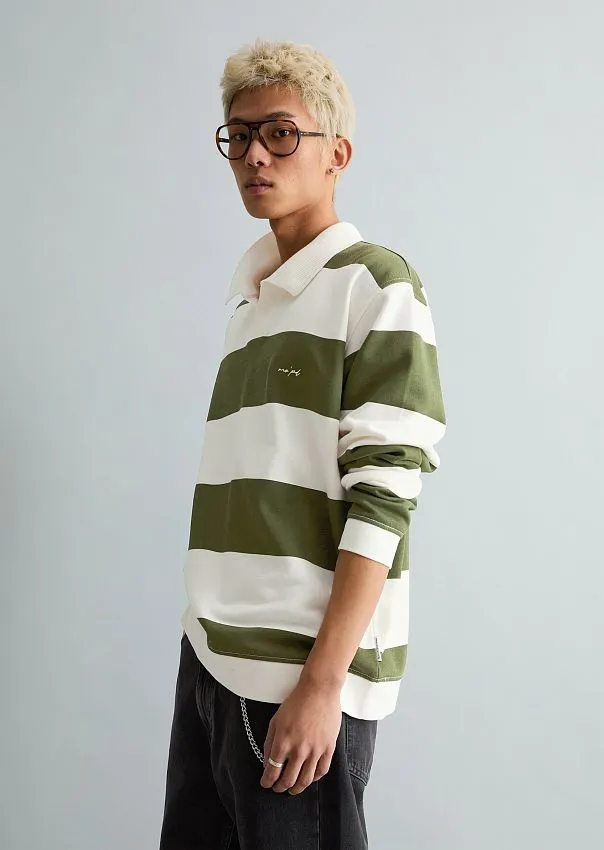 Свитшот-поло из органического хлопка