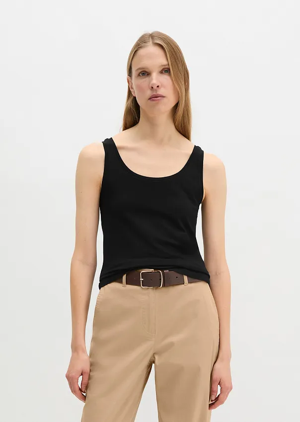 Топ из смесового хлопка