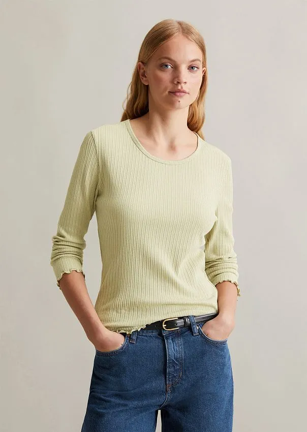 Лонгслив из органического хлопка и модала Marc o'Polo - фото 1