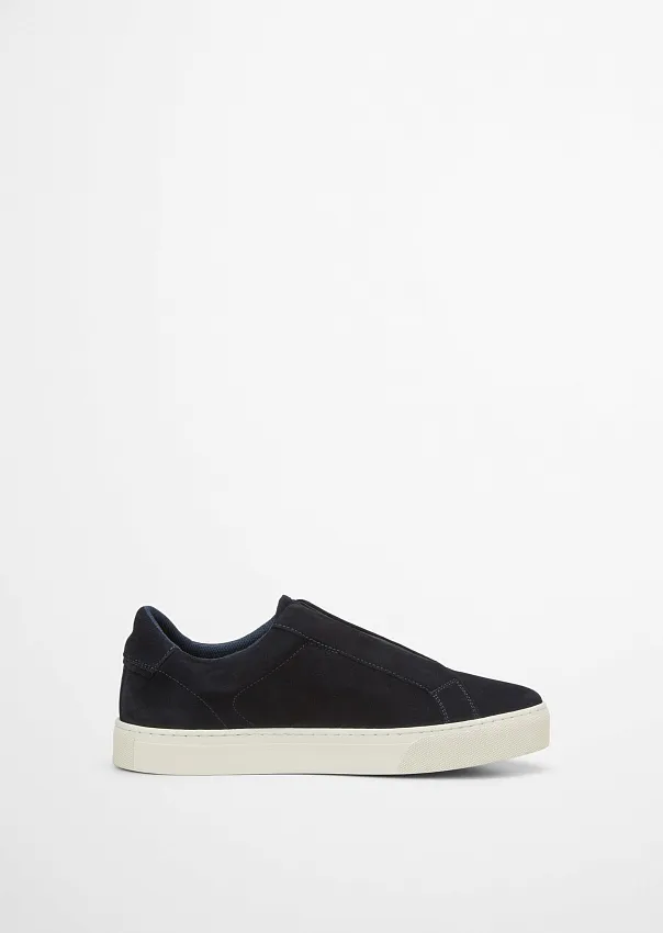 Кроссовки из мягкой замши с эластичным ремешком Marc o'Polo - фото 5