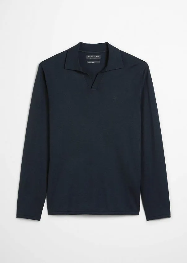 Поло с длинными рукавами Marc o'Polo - фото 6