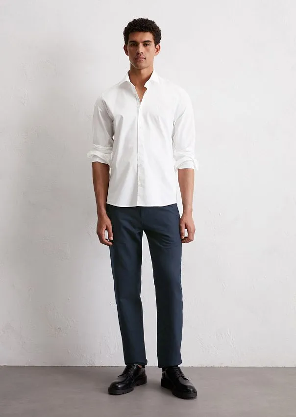 Рубашка из смесового хлопка Marc o'Polo - фото 3