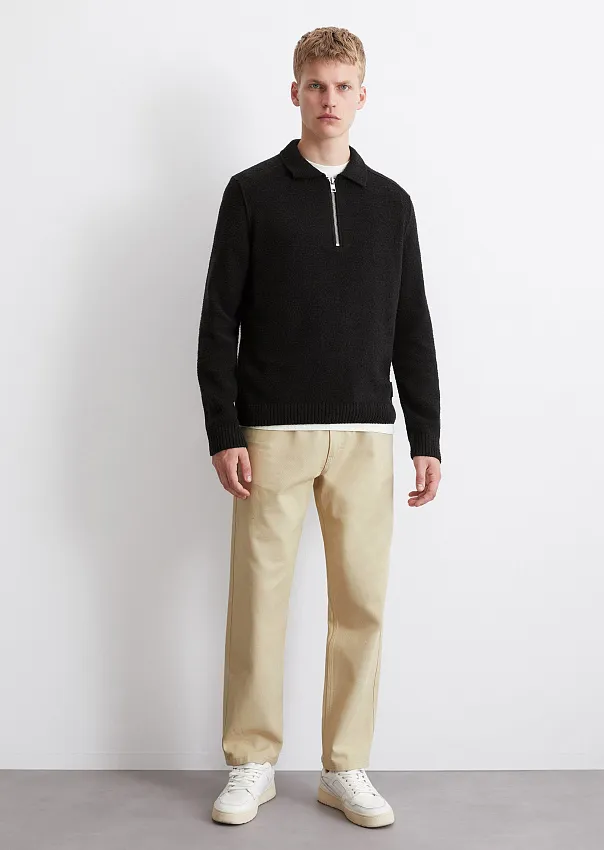 Джемпер из смесового хлопка