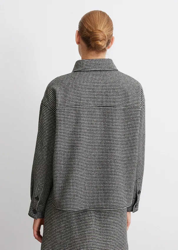 Жакет из смесовой шерсти