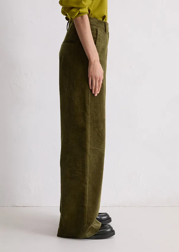 Широкие вельветовые брюки из органического хлопка Marc o'Polo - фото 5