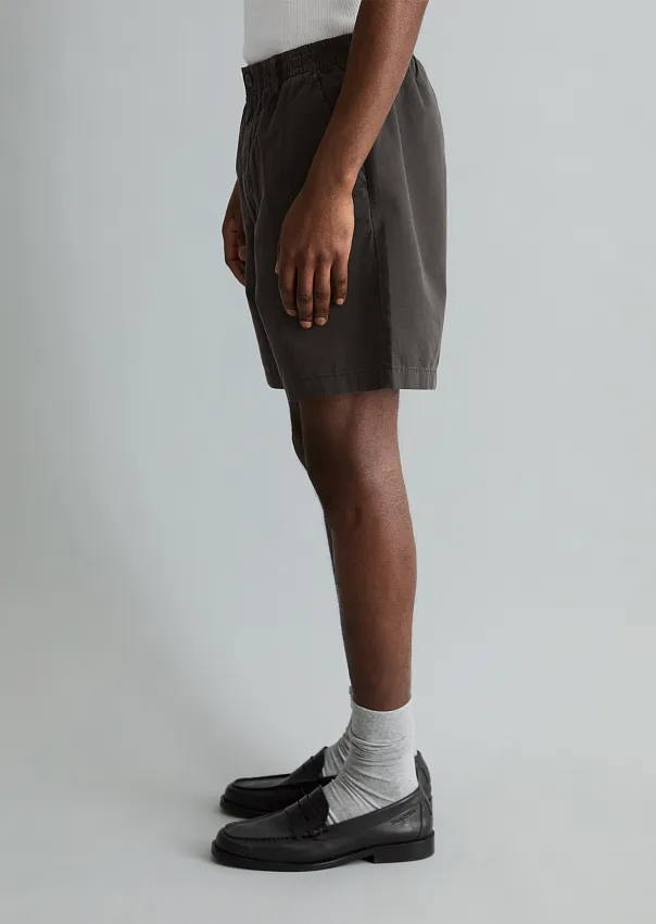 Шорты из органического хлопка и льна