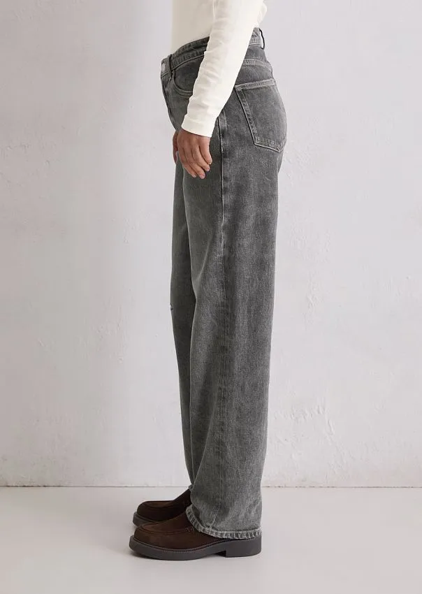 Джинсы прямые Leby из смесового хлопка  Marc o'Polo - фото 5