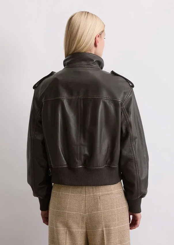 Куртка из натуральной кожи Marc o'Polo - фото 2