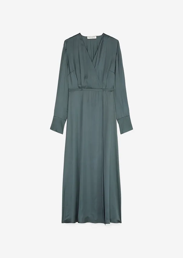 Платье на запах из чистой вискозы Marc o'Polo - фото 6