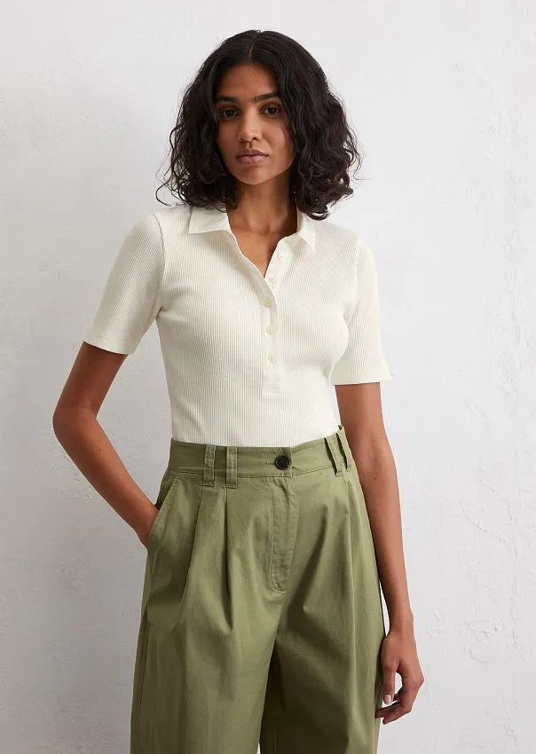 Поло из смесового хлопка Marc o'Polo - фото 1