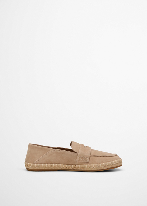 Эспадрильи из натуральной замши