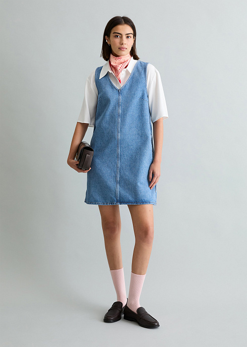 Платье из денима