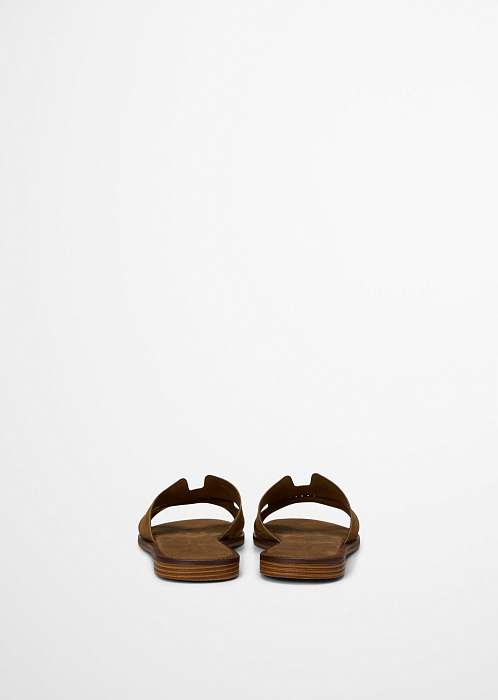 Пантолеты из натуральной замши