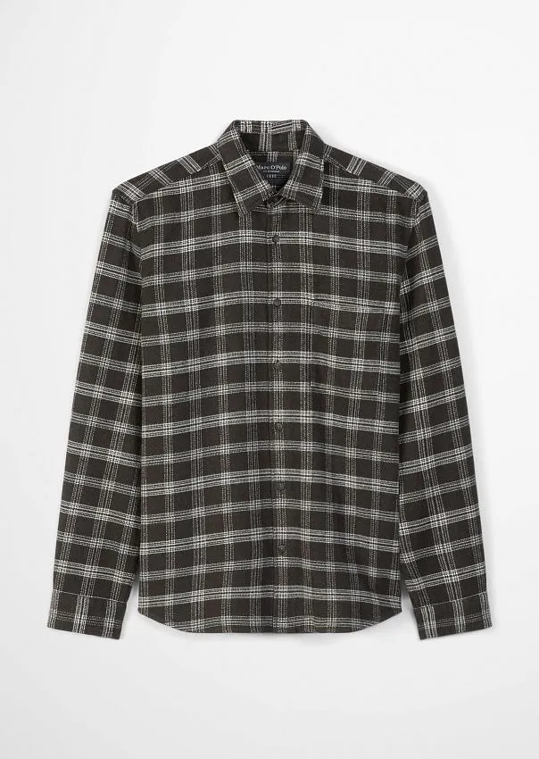 Хлопковая рубашка Marc o'Polo - фото 6