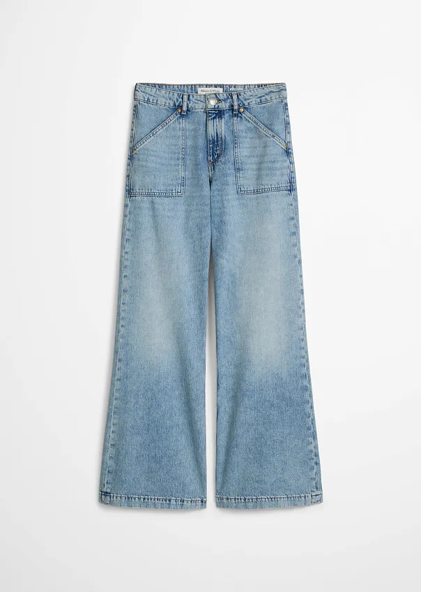 Джинсы клеш из органического хлопка