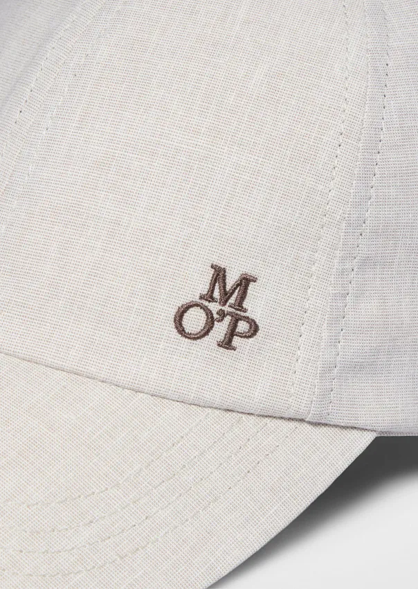 Бейсболка из органического хлопка и льна