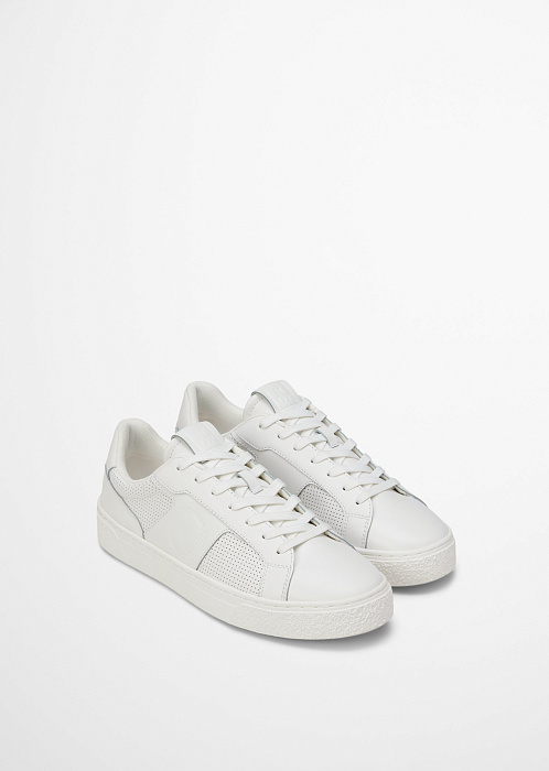 Кроссовки из натуральной кожи