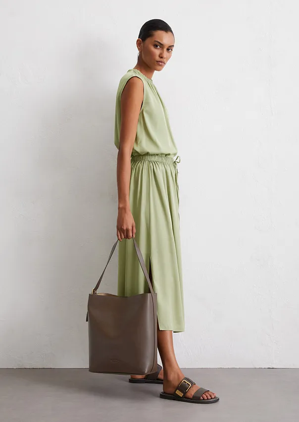 Сумка хобо из натуральной кожи Marc o'Polo - фото 3