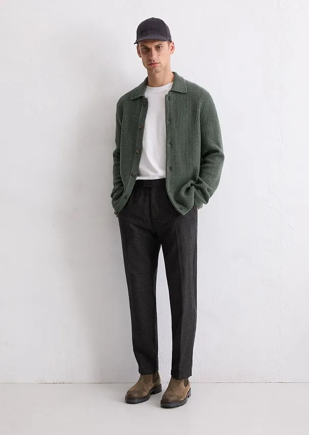 Кардиган из шерсти и хлопка Marc o'Polo - фото 3