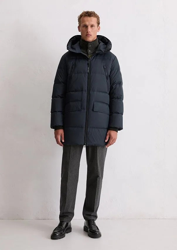 Стеганый пуховик с фиксированным капюшоном Marc o'Polo - фото 3