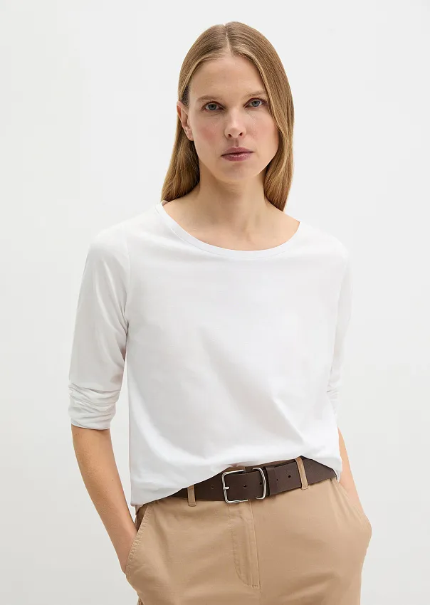 Лонгслив из органической хлопковой ткани Marc o'Polo - фото 1