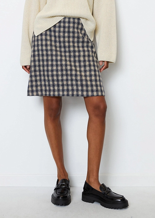 Юбка в клетку