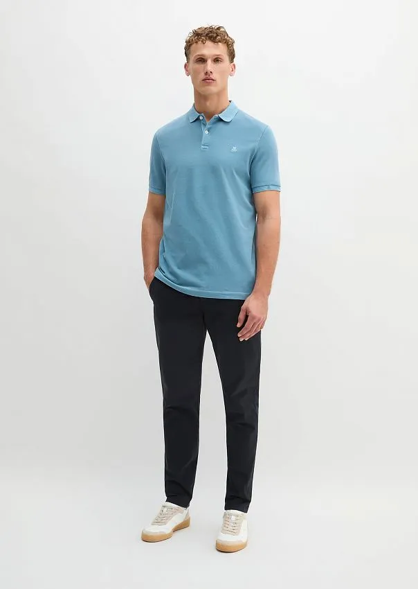 Поло из смесового хлопка Marc o'Polo - фото 3