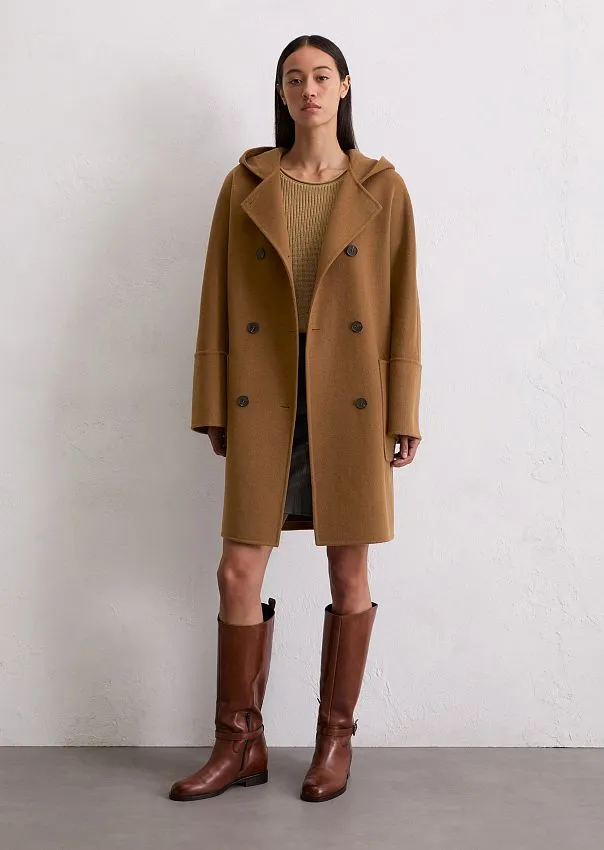 Пальто из переработанной шерсти с технологией Double-Face Marc o'Polo - фото 3