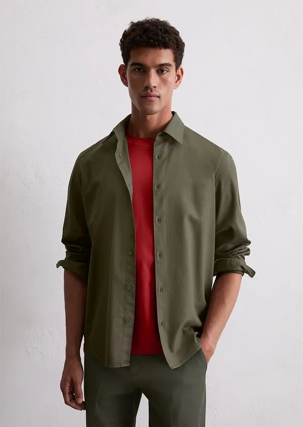 Рубашка из смеси органического хлопка и лиоцелла Marc o'Polo - фото 1