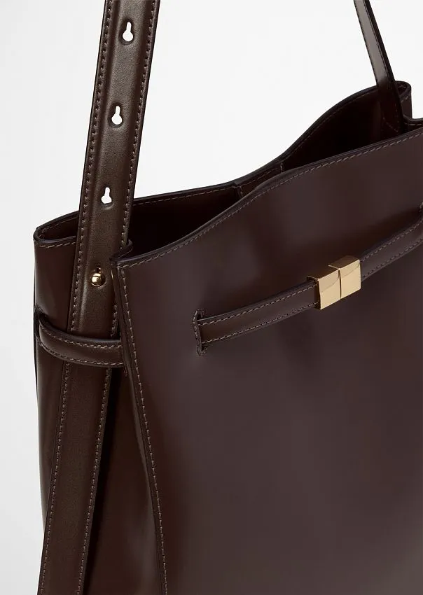 Сумка-хобо из кожи наппа Marc o'Polo - фото 4