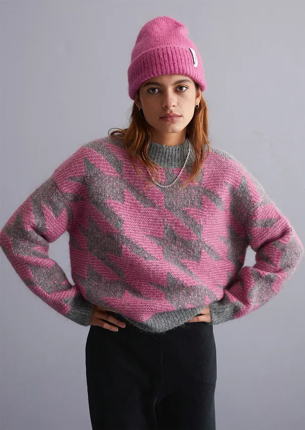 Свитер из смесовой шерсти